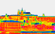  Snímky pořízené termokamerou a přhled aplikací termokamery. Aplikace termokamery jsou popsány na jednotlivých, konkrétních měření z praxe.